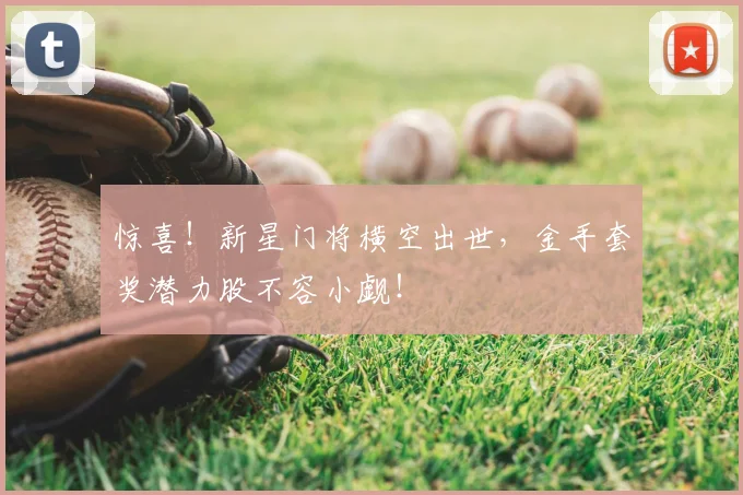 惊喜!新星门将横空出世,金手套奖潜力股不容小觑!
